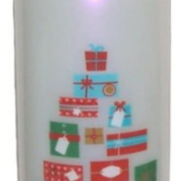 Tupperware Eco Sports Water Bottle Christmas Tree Holiday Design 25 oz. Flip Top - Picture 9 of 16
